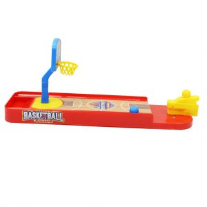 מיני צעצוע שולחן שולחני משחק כדורסל משחק אינטראקטיבי לילדים ומבוגרים