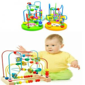 משחקים & צעצועים ילדים חרוזי עץ לתינוק לילדים צעצועים פאזל חינוכי מוקדם אינטראקטיבי מתנות לילדים